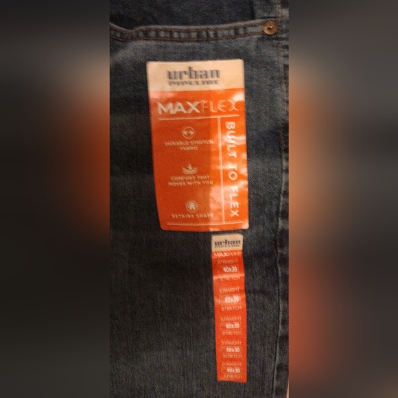 New with tags Urban Pipeline Jeans size 40x30 - Picture 2 of 5